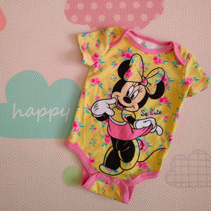 Disney Minnie Mouse Bodysuit 3 Months - EUC
